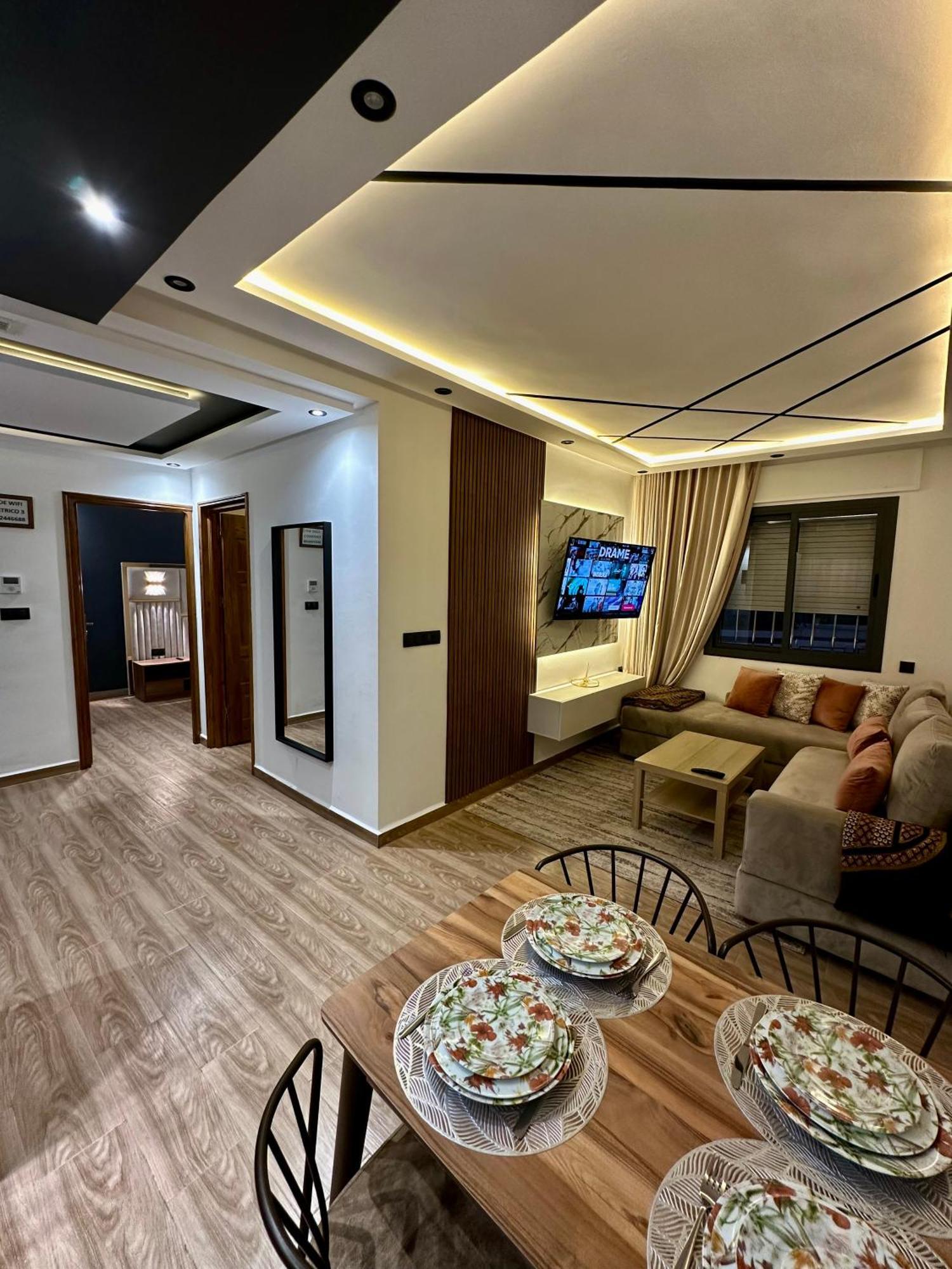 Centrico 3 Tanger Idrissia Apartment ภายนอก รูปภาพ